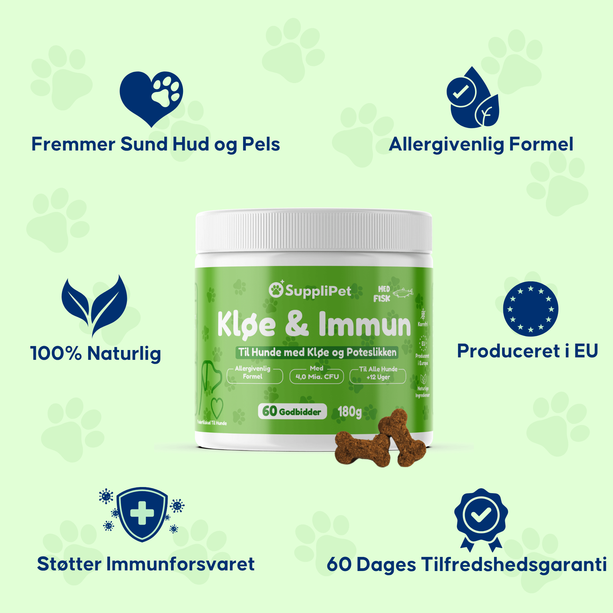 Kløe & Immun - Til hunde med kløe og poteslikken