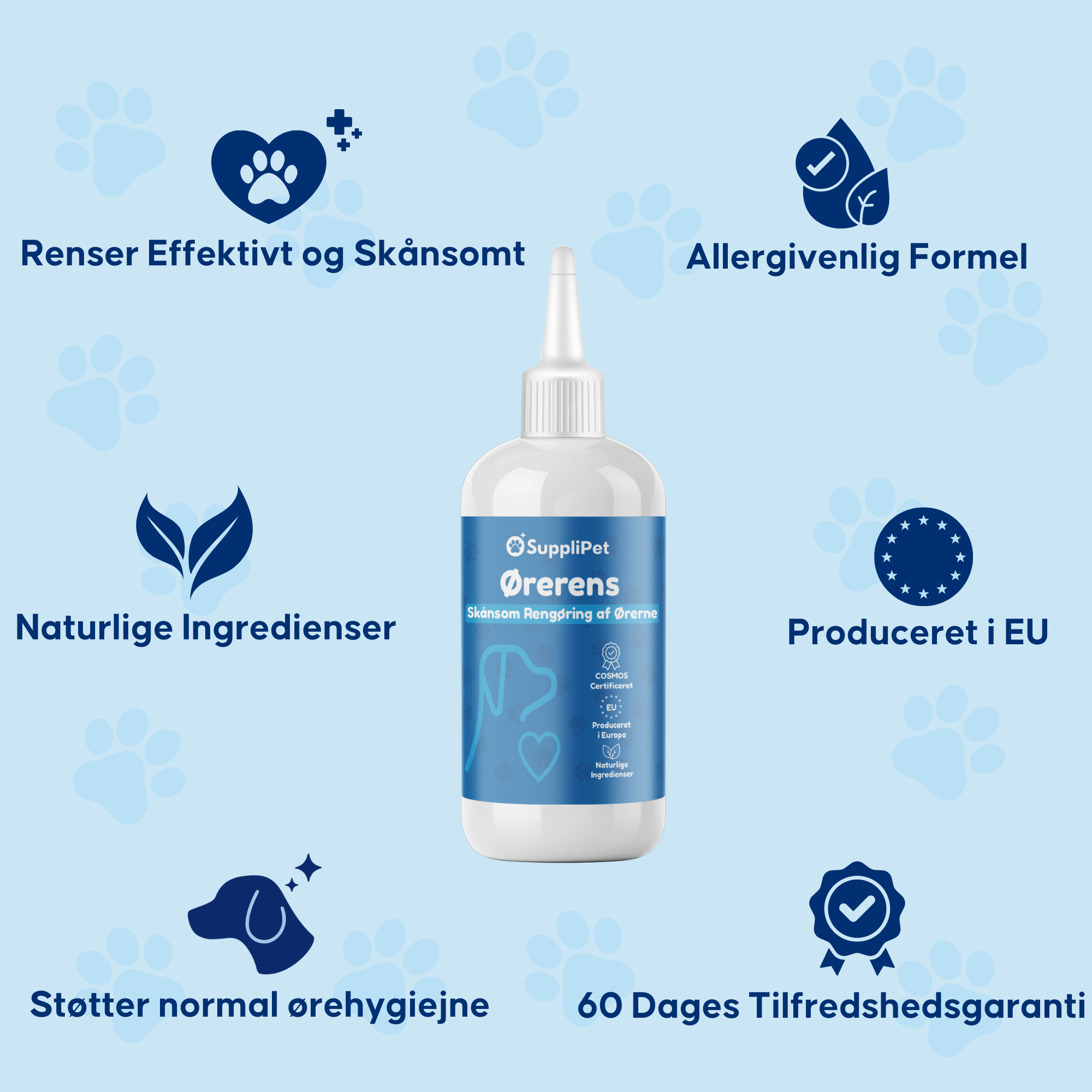 Ørerens - for skånsom rengøring af ørerne